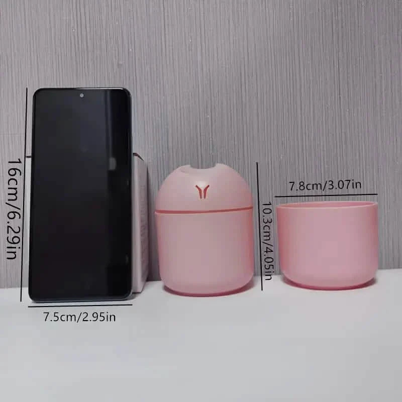 Diffuseur d'arômes et humidificateur à brume froide et veilleuse