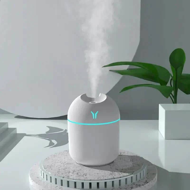Diffuseur d'arômes et humidificateur à brume froide et veilleuse