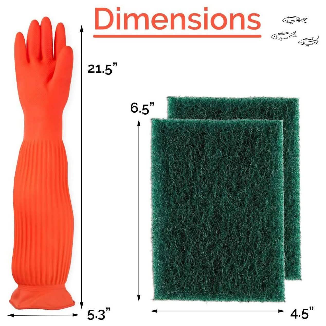 Kit d'outils de nettoyage pour aquarium AroPaw
