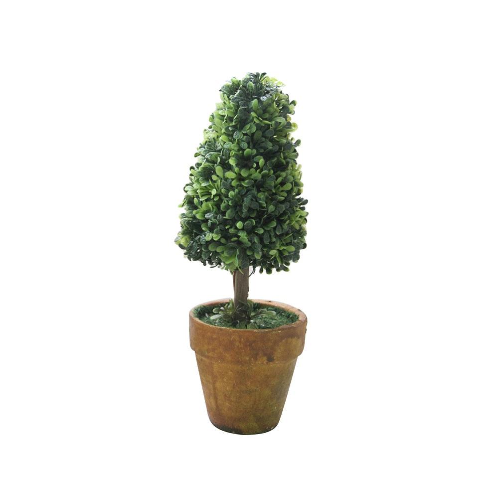 Artificiel 1 Pc Coeur Étoile Rond en Pot Décor Bonsaï Ornement Maison Jardin Mariage Fête Décoration Maison