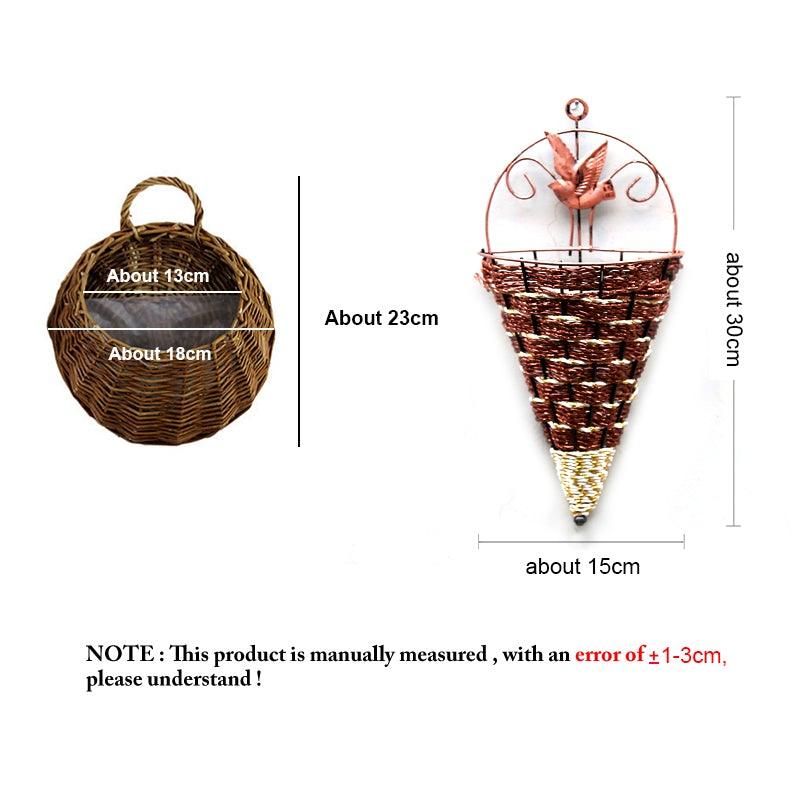 Fleur artificielle Glycine Panier Mural Décoration de Fête Simulation pour la Saint-Valentin Mariage Anniversaires Panier Suspendu Guirlande Réaliste pour Maison Mariage Jardin/Cour Décoration Florale en Guirlande