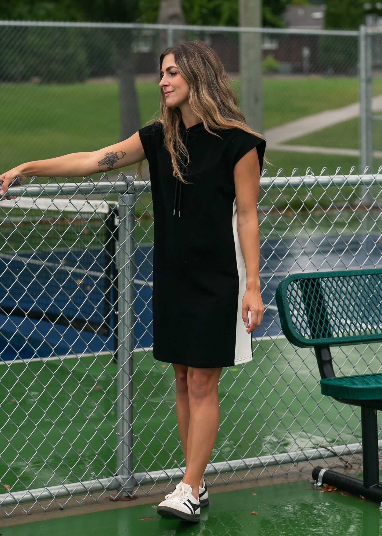 Robe sweat à capuche Asher