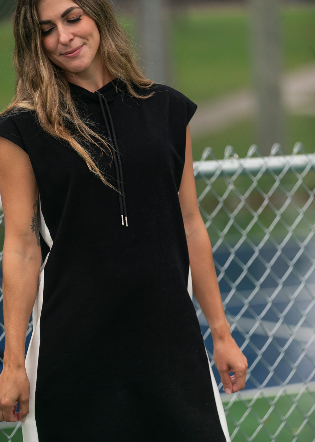 Robe sweat à capuche Asher
