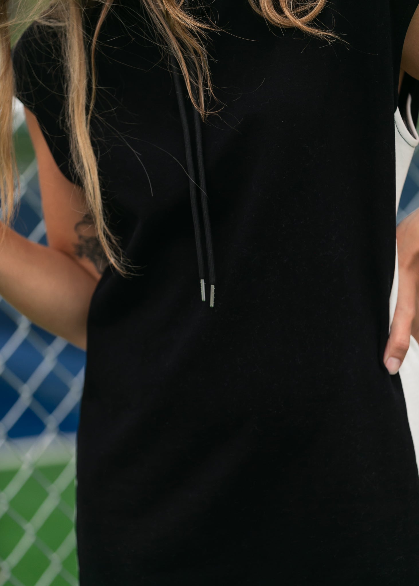 Robe sweat à capuche Asher