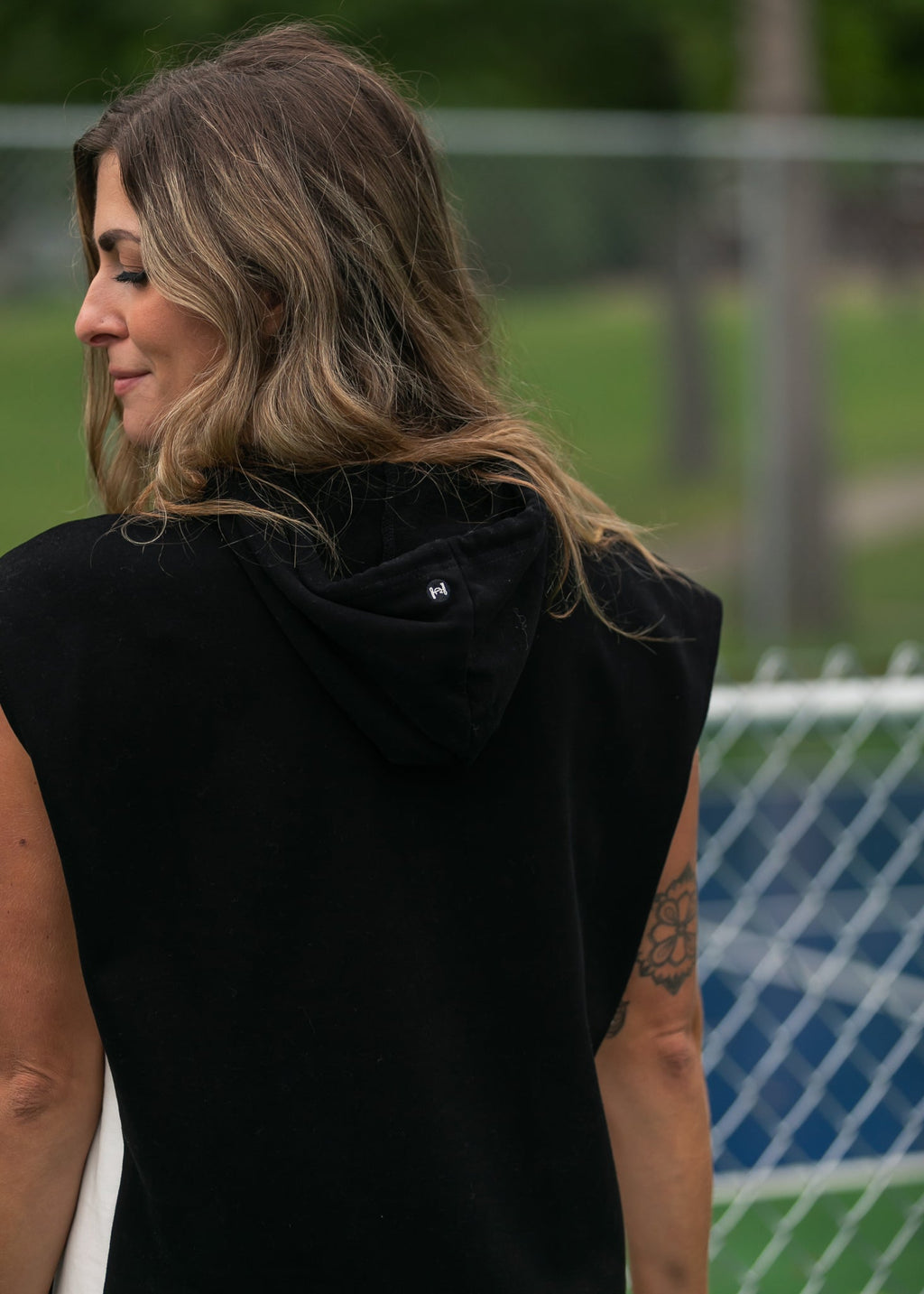 Robe sweat à capuche Asher