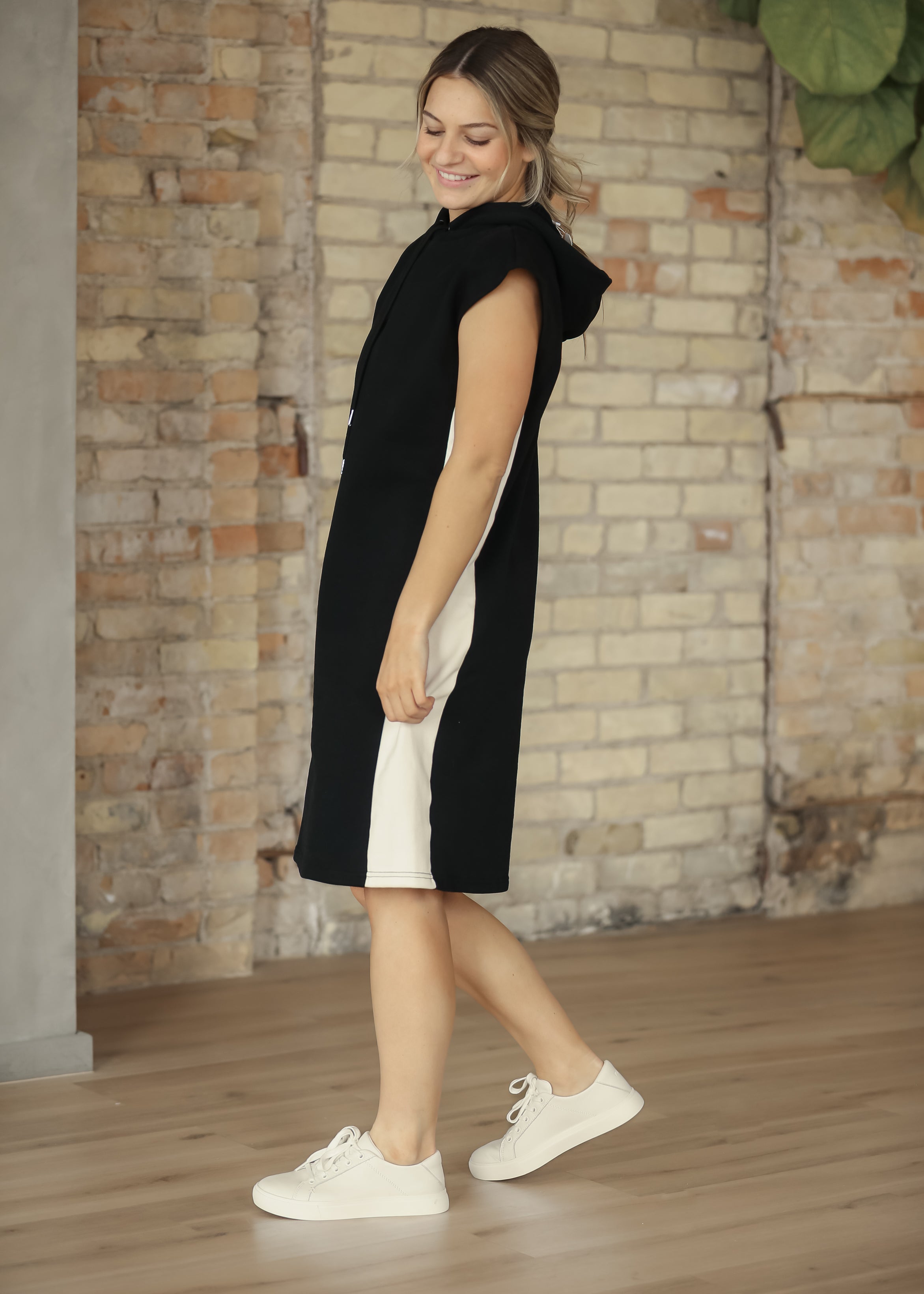 Robe sweat à capuche Asher