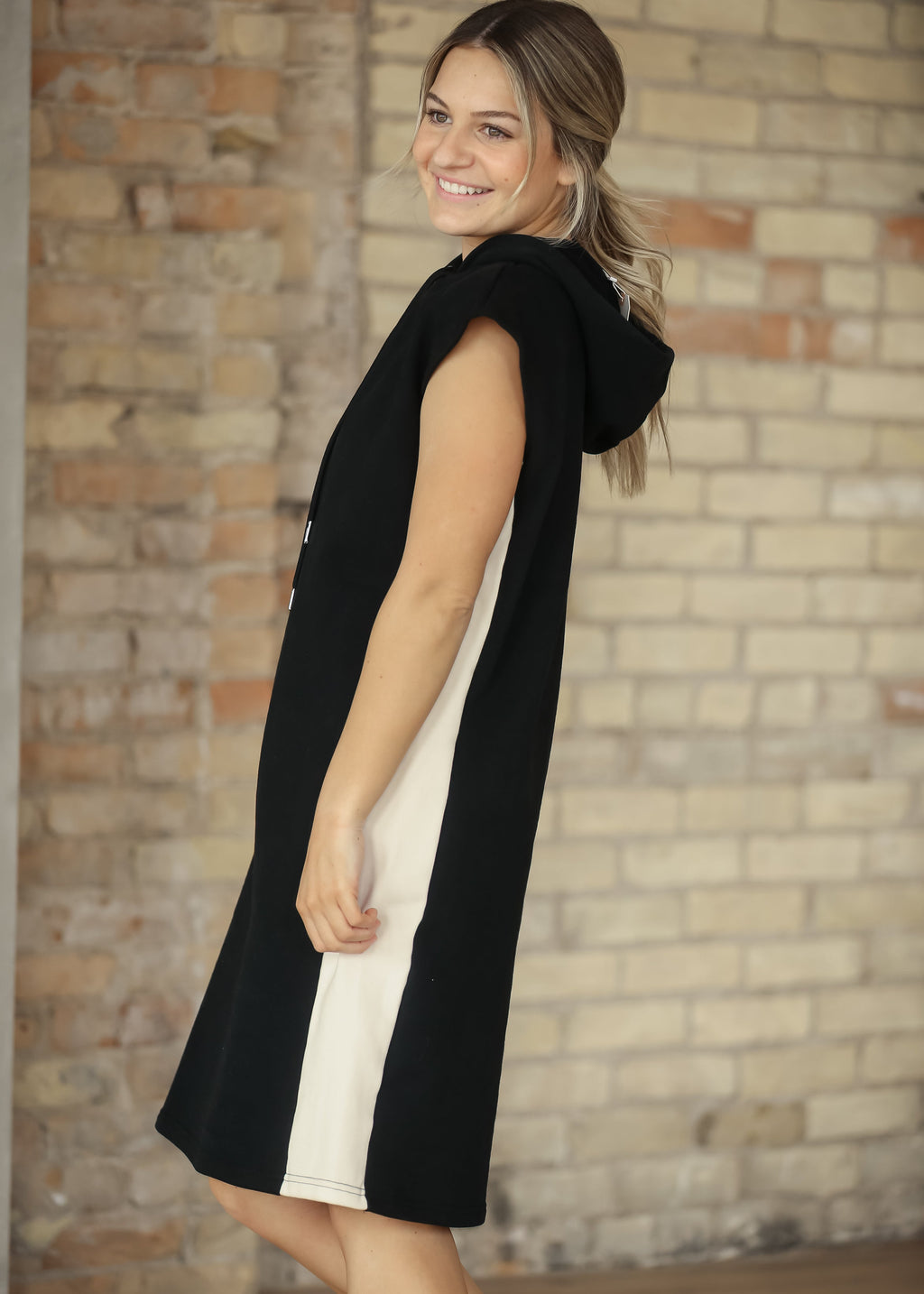 Robe sweat à capuche Asher