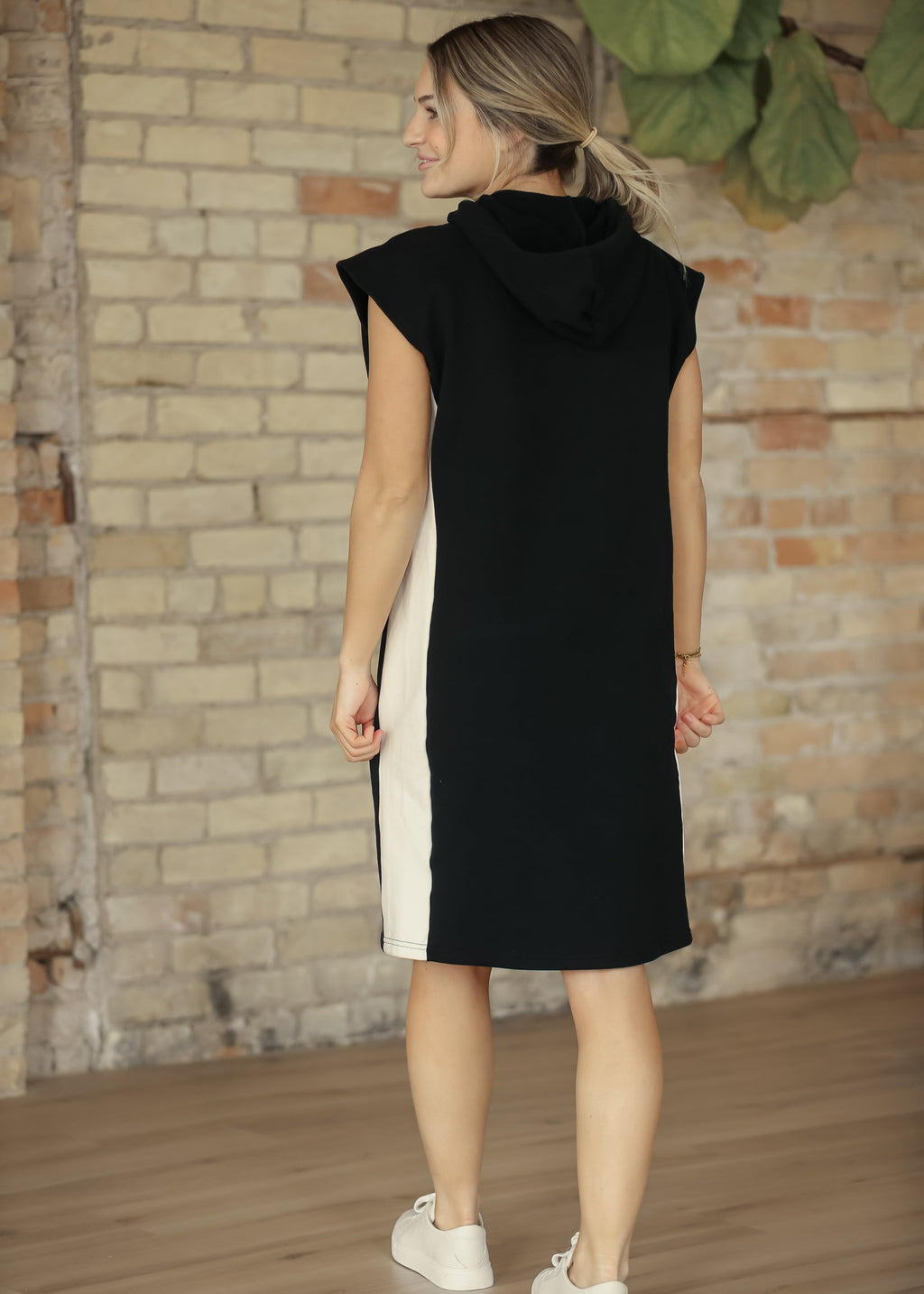 Robe sweat à capuche Asher