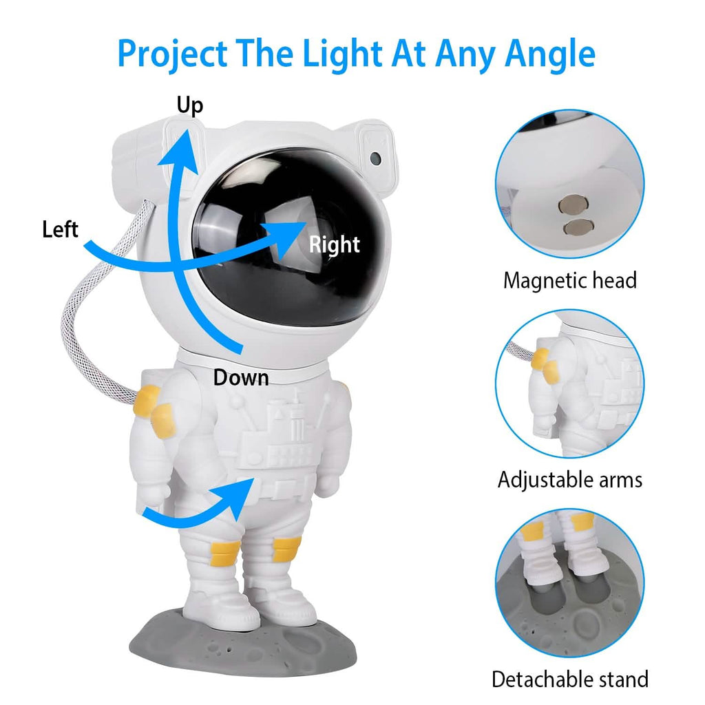 Projecteur de lumière Astronaute avec télécommande