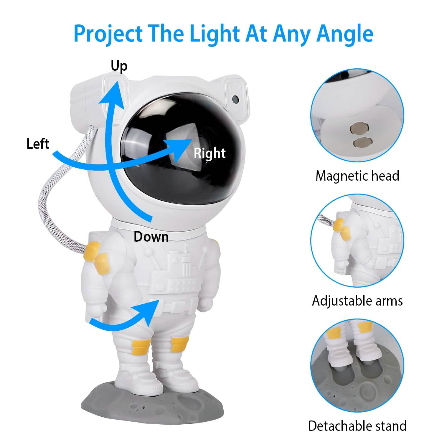 Projecteur de lumière Astronaute avec télécommande
