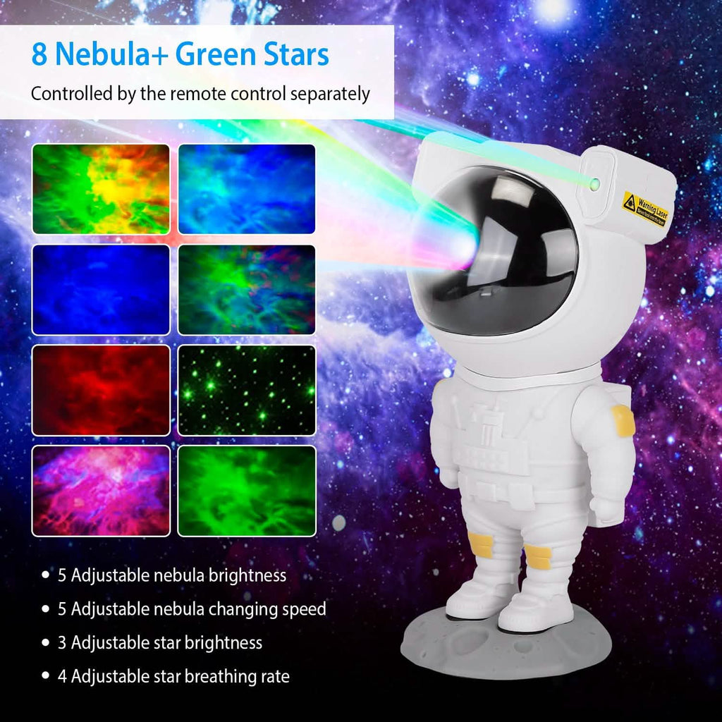 Projecteur de lumière Astronaute avec télécommande