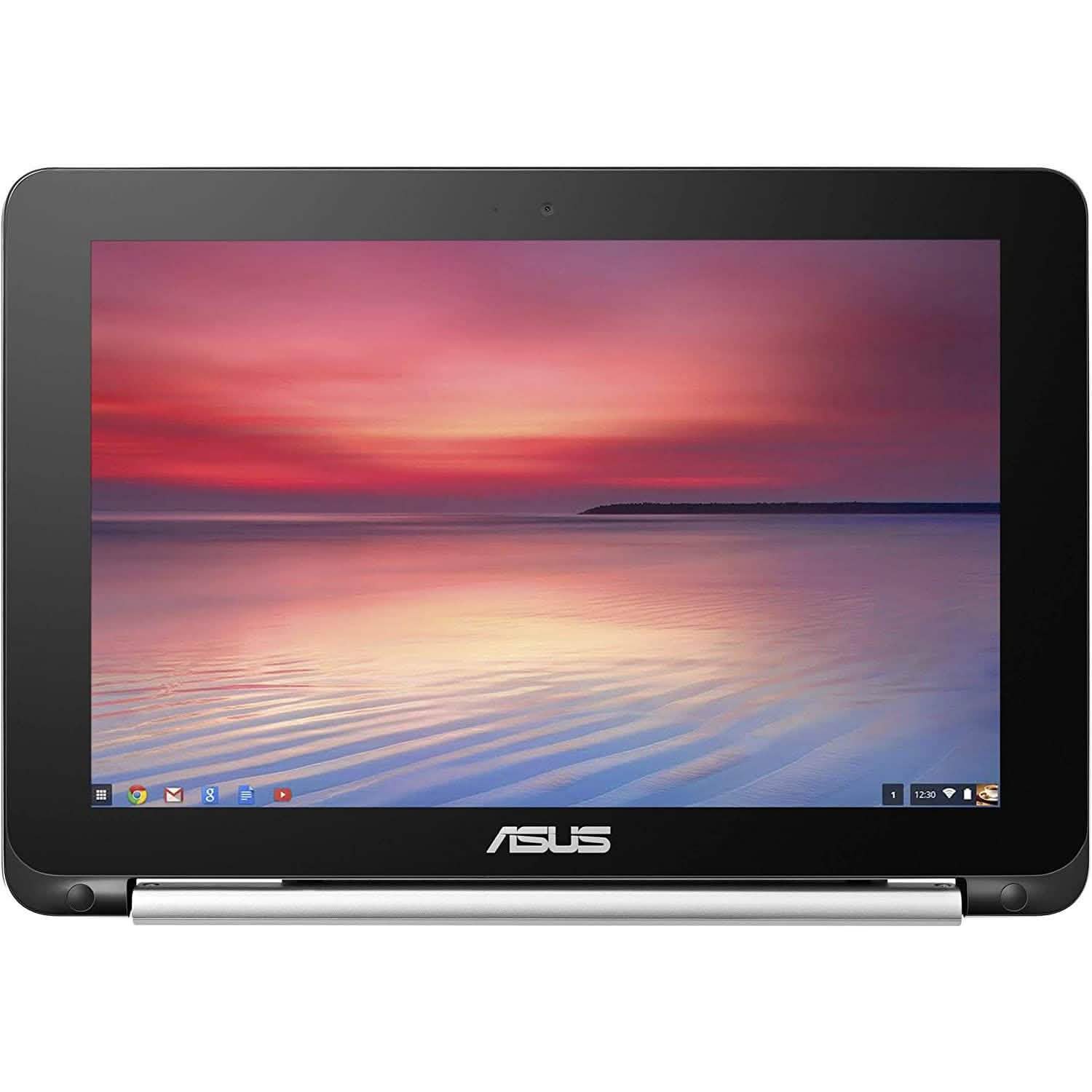 ASUS Chromebook Flip C100P Quad-Core 1,8 GHz, 4 Go de RAM, SSD de 16 Go (Reconditionné)