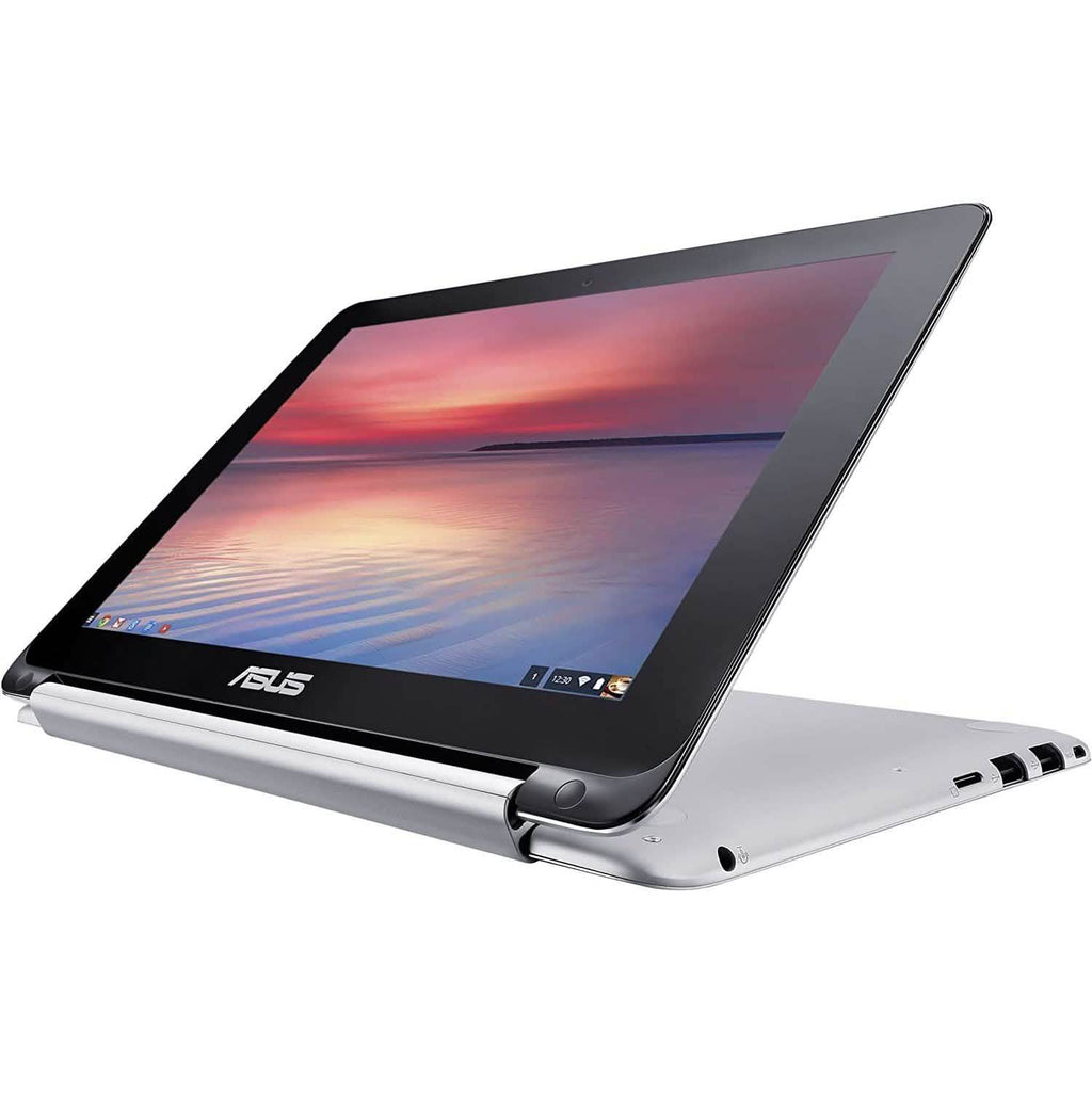 ASUS Chromebook Flip C100P Quad-Core 1,8 GHz, 4 Go de RAM, SSD de 16 Go (Reconditionné)
