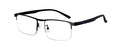 Lunettes de lecture progressives multifocales intelligentes avec monture métallique élégante et lunettes anti-lumière bleue à réglage automatique unisexe pour hommes et femmes