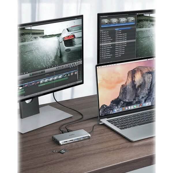 Concentrateur USB-C 12-en-1 Aukey