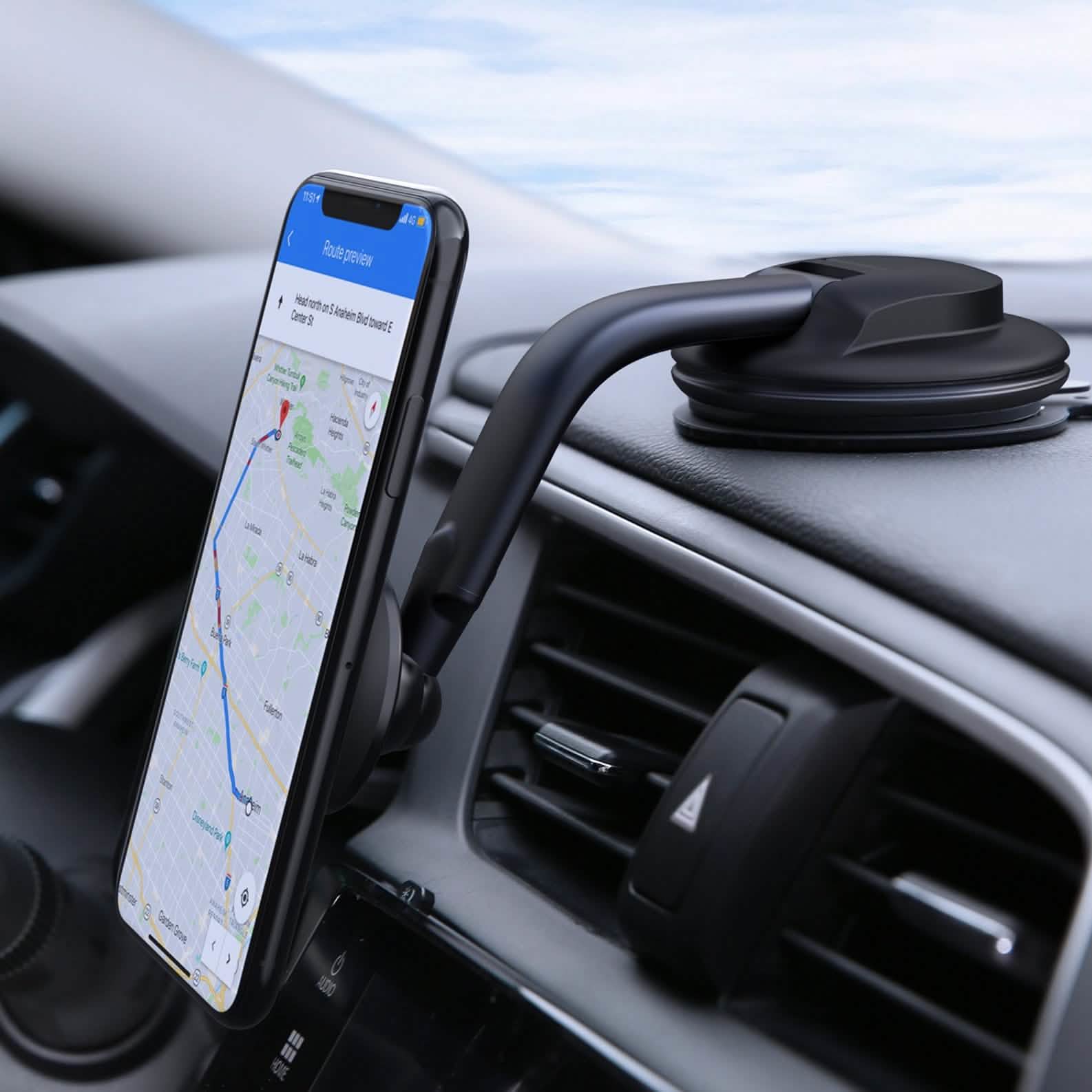 Support Téléphone Voiture AUKEY 360 Degrés