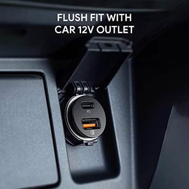 Chargeur de Voiture USB C AUKEY
