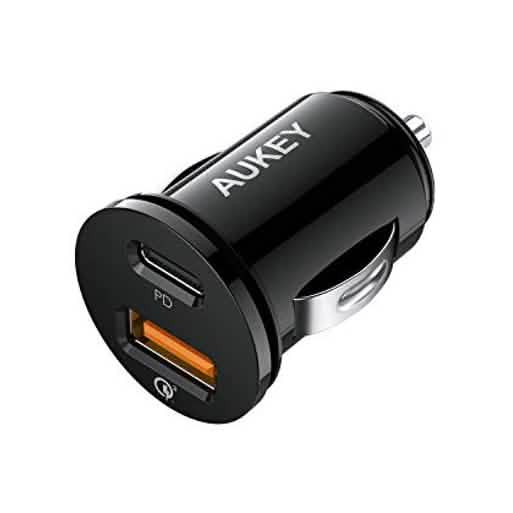 Chargeur de Voiture USB C AUKEY