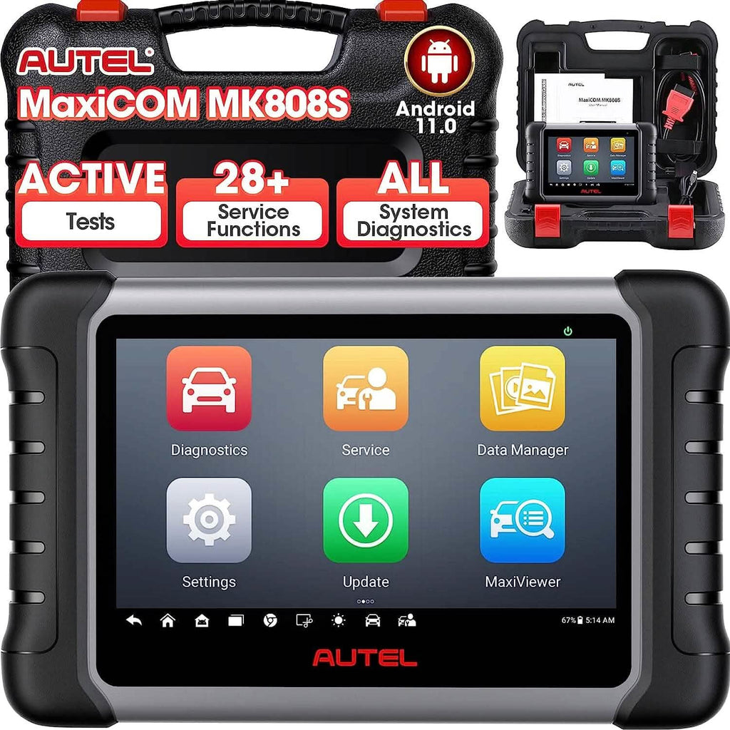 Outil d'analyse bidirectionnel Autel MaxiCOM MK808S (Reconditionné)