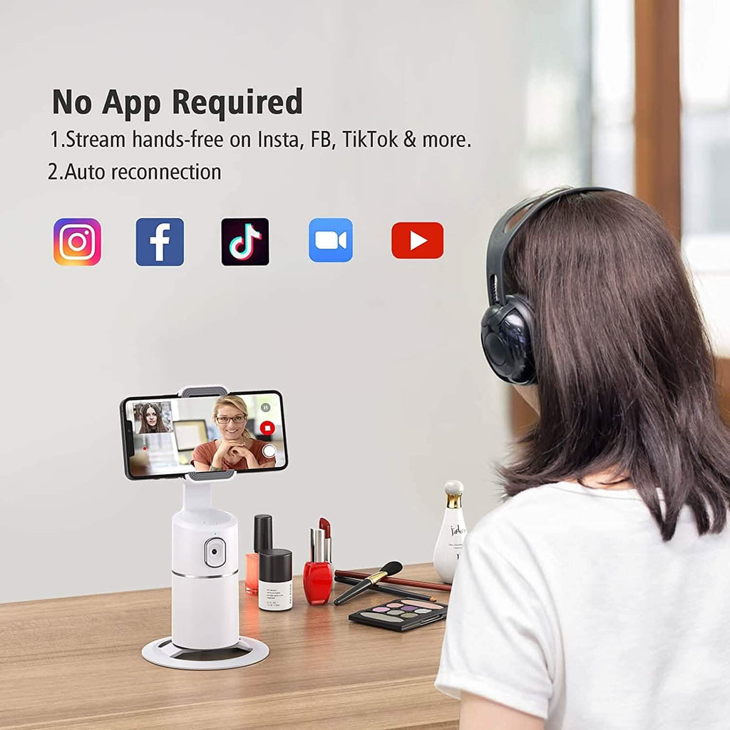 Support de téléphone à suivi facial automatique