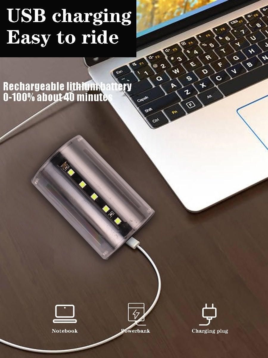 Feu de vélo à détection automatique, feu arrière de vélo étanche LED USB rechargeable, feu arrière de sécurité, feu d'avertissement de selle, phare de vélo étanche, modes d'éclairage LED, lumières de vélo pour la conduite de nuit