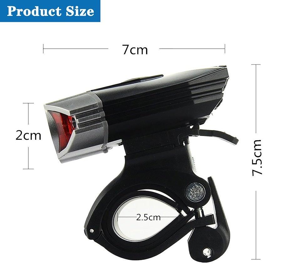 Feu de vélo à détection automatique, feu arrière de vélo étanche LED USB rechargeable, feu arrière de sécurité, feu d'avertissement de selle, phare de vélo étanche, modes d'éclairage LED, lumières de vélo pour la conduite de nuit