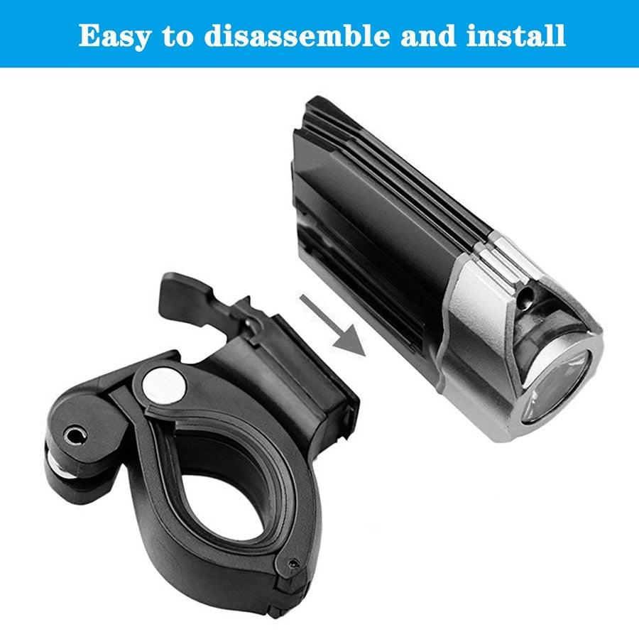 Feu de vélo à détection automatique, feu arrière de vélo étanche LED USB rechargeable, feu arrière de sécurité, feu d'avertissement de selle, phare de vélo étanche, modes d'éclairage LED, lumières de vélo pour la conduite de nuit