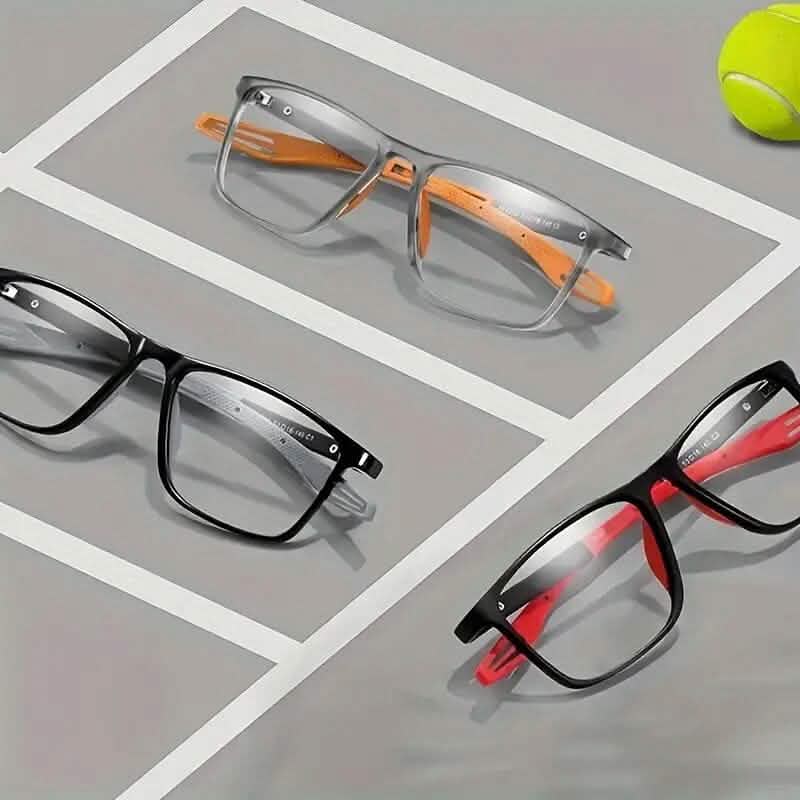 Lunettes de lecture de sport à monture TR90 avec zoom automatique