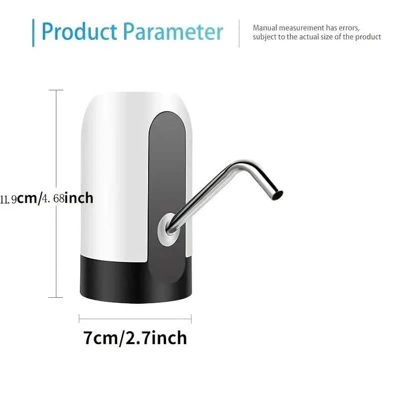 Pompe distributrice d'eau automatique électrique pour bouteille