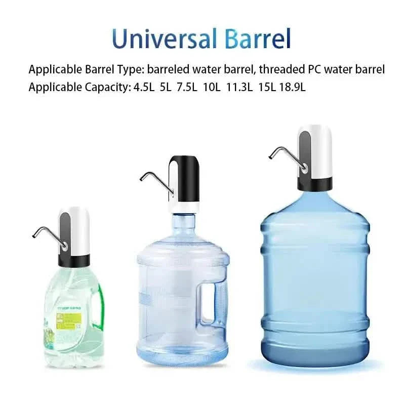 Pompe distributrice d'eau automatique électrique pour bouteille