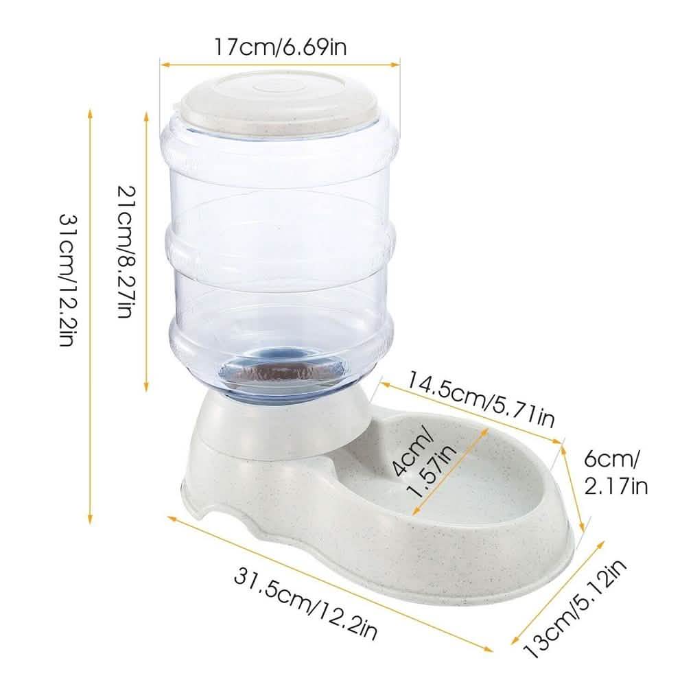 Distributeur Automatique de Nourriture pour Animaux Domestiques par Gravité