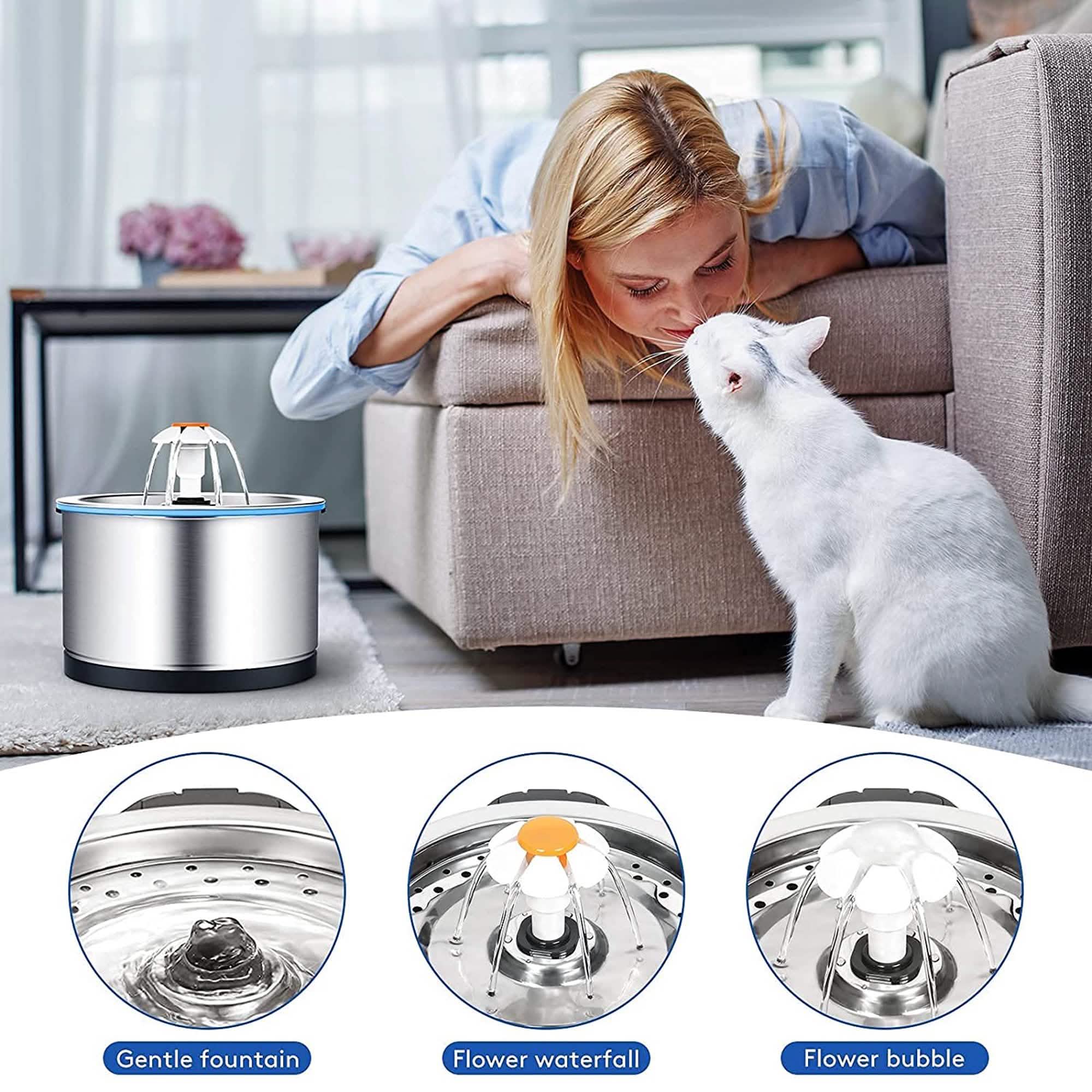 Fontaine à eau automatique pour animaux de compagnie
