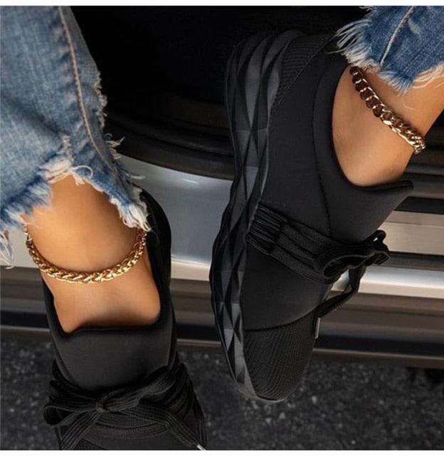 Baskets d'automne pour femmes, chaussures de sport décontractées respirantes, baskets à lacets, chaussures de marche et de course en plein air, baskets de course style populaire, baskets de sport décontractées pour couple.