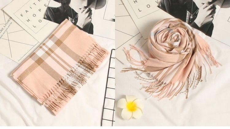 Automne Hiver Luxe Doux Homme Écharpe Plaid Légère Élégante Épaisse Écharpe Châle Femme Légère Écharpe Douce Laine Élégante Cachemire Foulard Long Épais Chaud Unisexe Pour Femme Homme