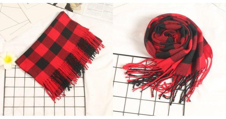 Automne Hiver Luxe Doux Homme Écharpe Plaid Légère Élégante Épaisse Écharpe Châle Femme Légère Écharpe Douce Laine Élégante Cachemire Foulard Long Épais Chaud Unisexe Pour Femme Homme