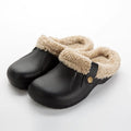 Automne Hiver Nouveaux Pantoufles d'intérieur Légères pour Hommes Antidérapantes Chaudes et Imperméables en Peluche Coton Classiques Sabots Fourrés Imperméables Hiver Maison Confortables Pantoufles d'intérieur
