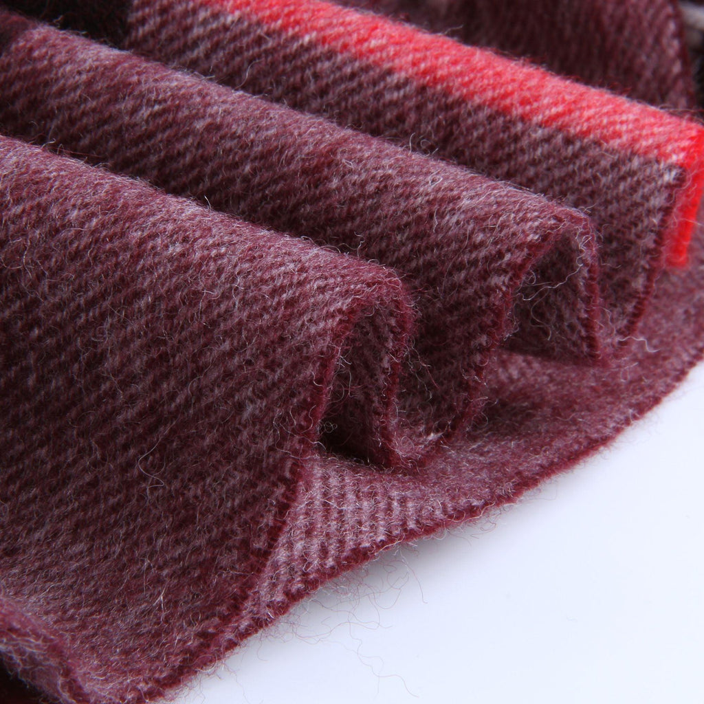 Foulard écossais classique en cachemire ultra doux automne hiver, léger, en pure laine, écharpe pour femme, châles épais élégants pour femme pour rester au chaud