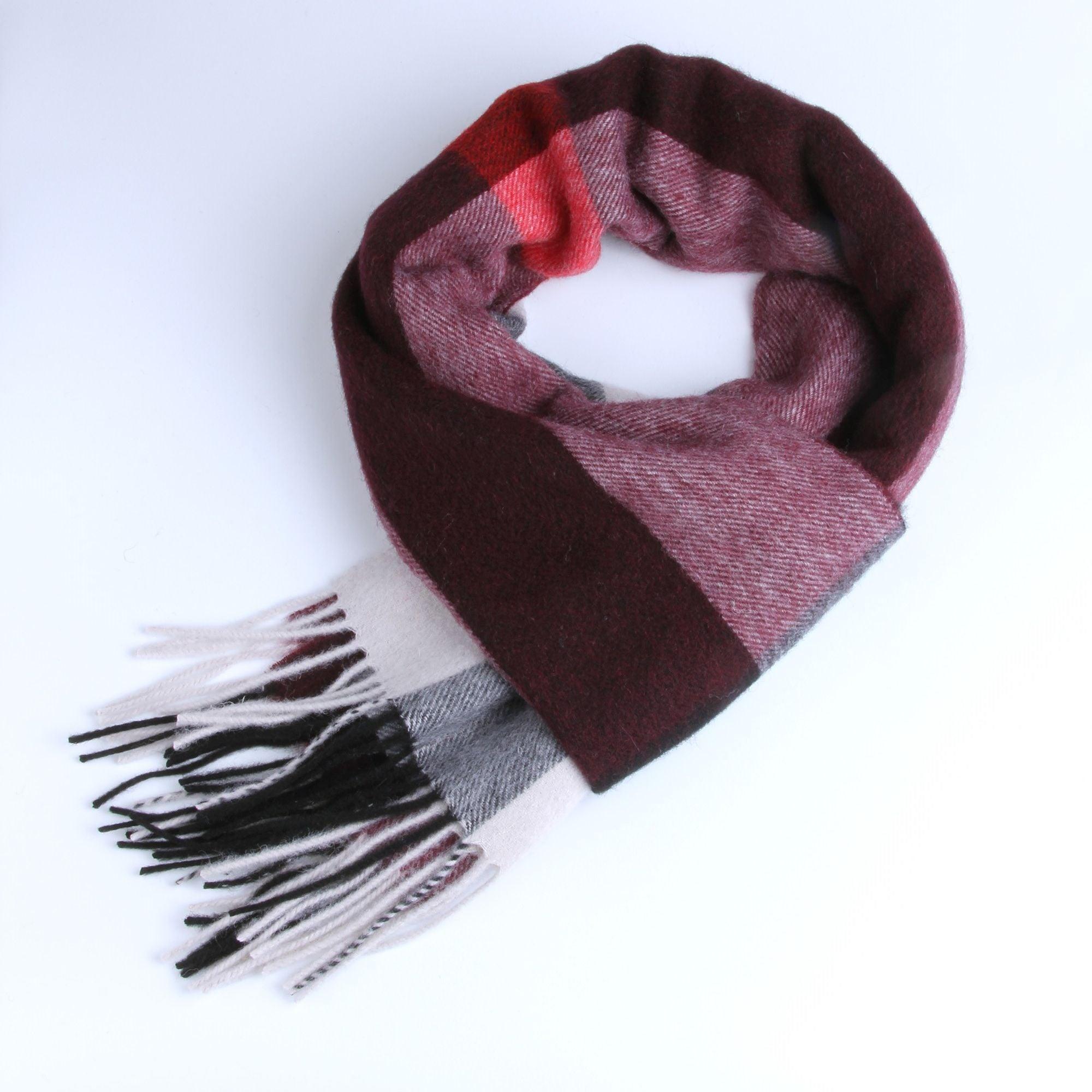 Foulard écossais classique en cachemire ultra doux automne hiver, léger, en pure laine, écharpe pour femme, châles épais élégants pour femme pour rester au chaud