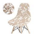 Housse de siège imprimée Avangarde Style pour chaise coquille sans accoudoirs Housse de chaise coquille Housse de banquet à domicile Housse élastique amovible extensible à dossier haut pour canapé fauteuils