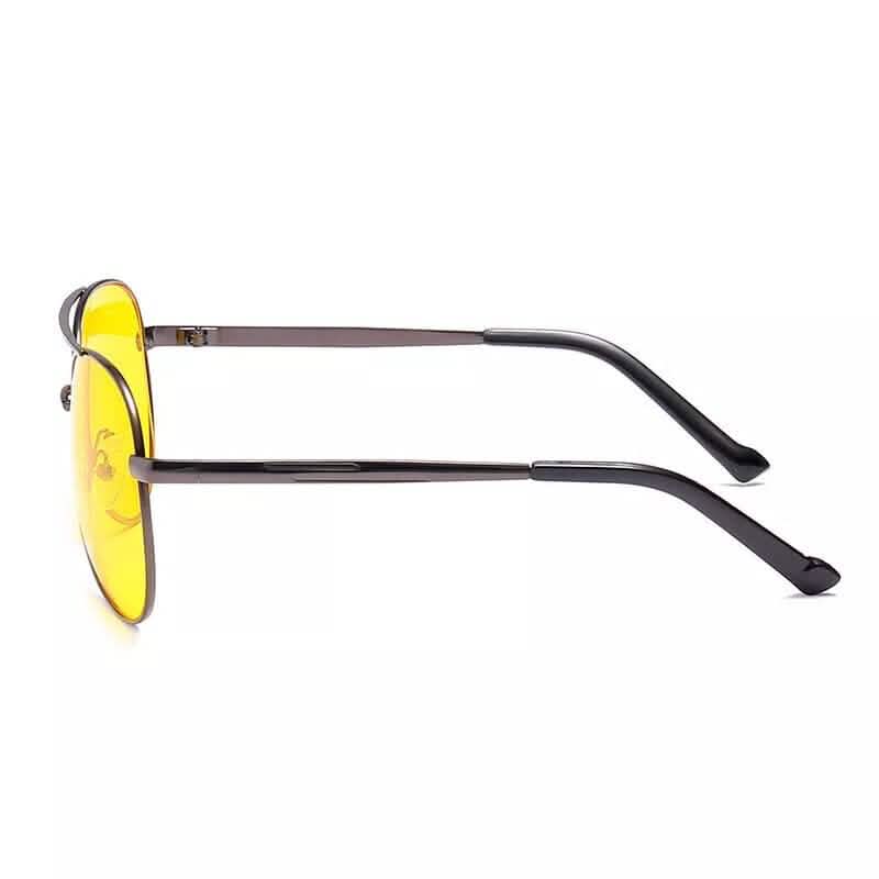 Lunettes de vision nocturne Aviator Tac, lunettes de soleil polarisées anti-reflets pour la conduite