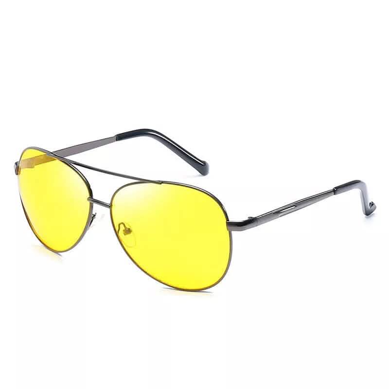 Lunettes de vision nocturne Aviator Tac, lunettes de soleil polarisées anti-reflets pour la conduite