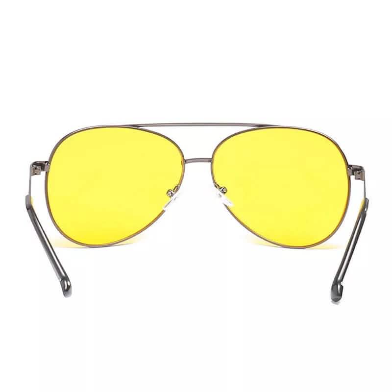 Lunettes de vision nocturne Aviator Tac, lunettes de soleil polarisées anti-reflets pour la conduite