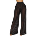 Pantalon transparent en maille pour femme Awoscut