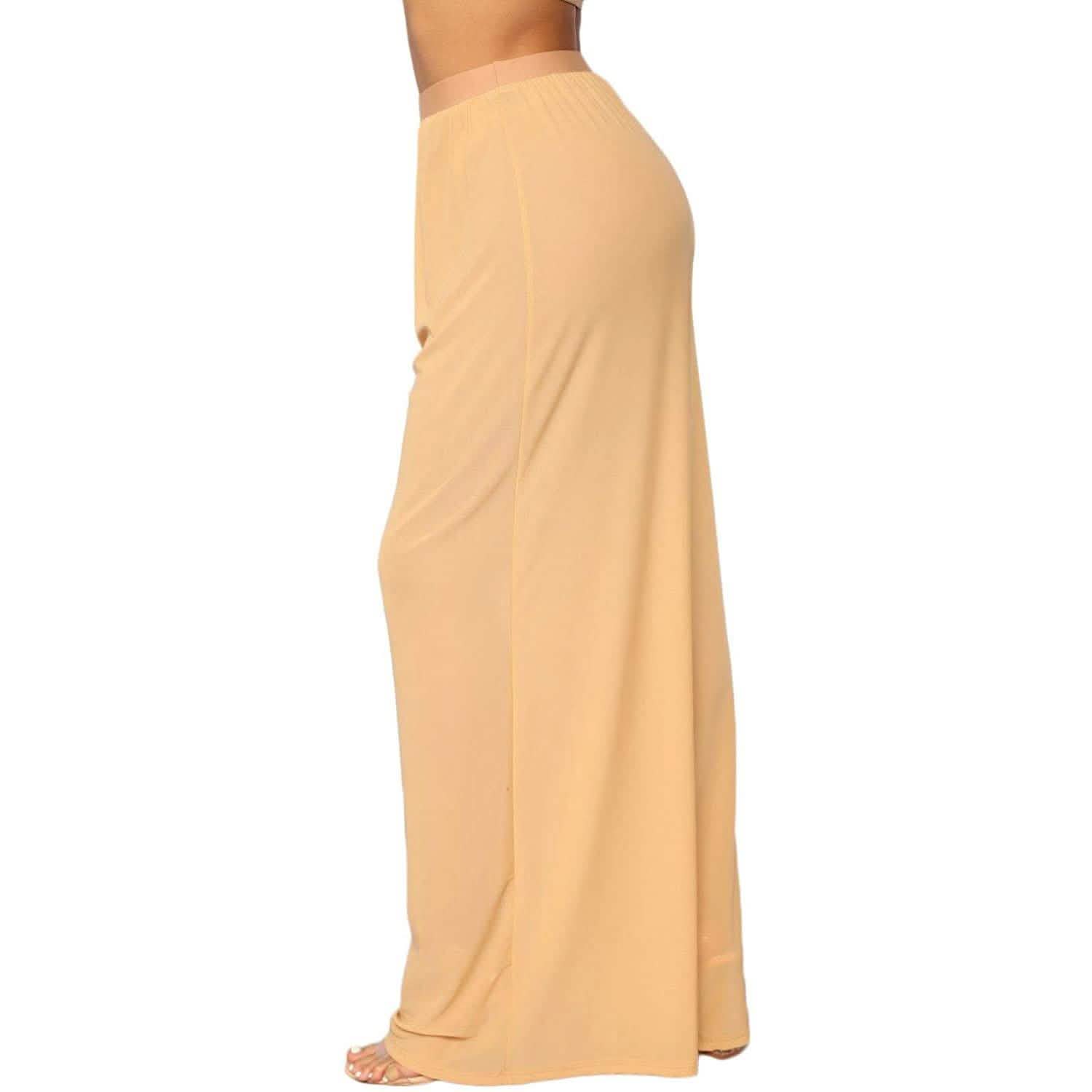 Pantalon transparent en maille pour femme Awoscut