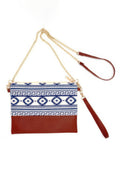 Sac bandoulière et pochette Aztec