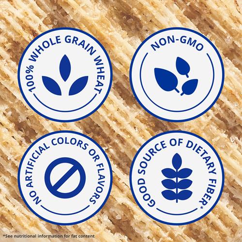 Triscuit Cracked Pepper & Olive Oil Whole Grain Wheat Crackers, Lunch Snacks, Snack Crackers, Family Size, 12.5 Oz