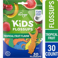 Kroger Kids Flossups Saveur Fruits Tropicaux 30 unités