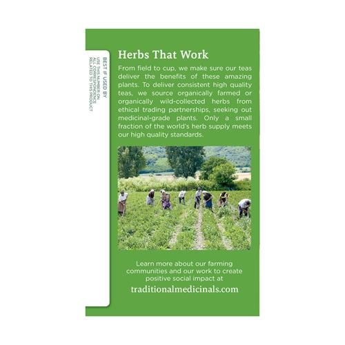 Traditional Medicinals, Thé vert menthe poivrée biologique, 16 sachets