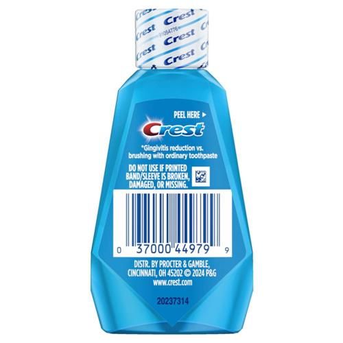 Bain de bouche Crest Pro-Santé, sans alcool, multi-protection menthe fraîche, 35 ml