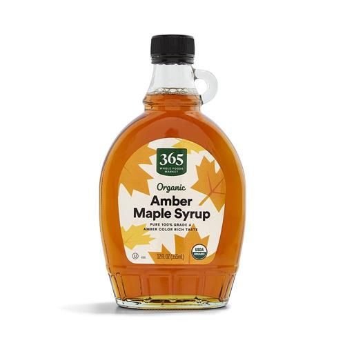 Whole Foods Market, sirop d'érable ambré biologique de catégorie A, 355 ml